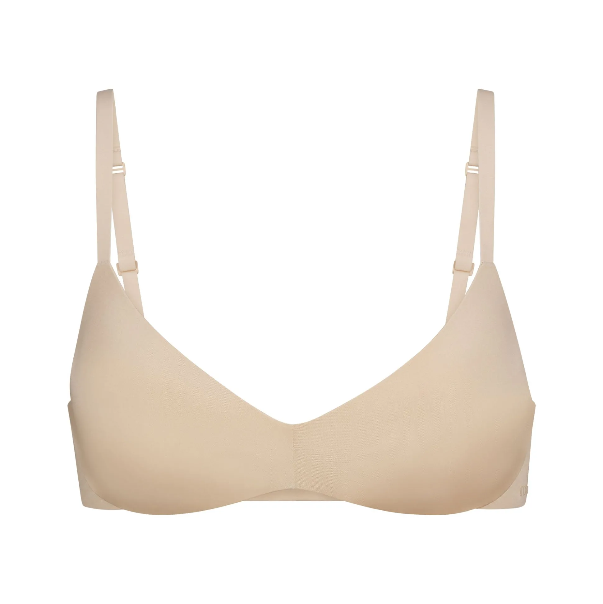 WIRELESS FORM PUSH-UP PLUNGE BRA | SAND