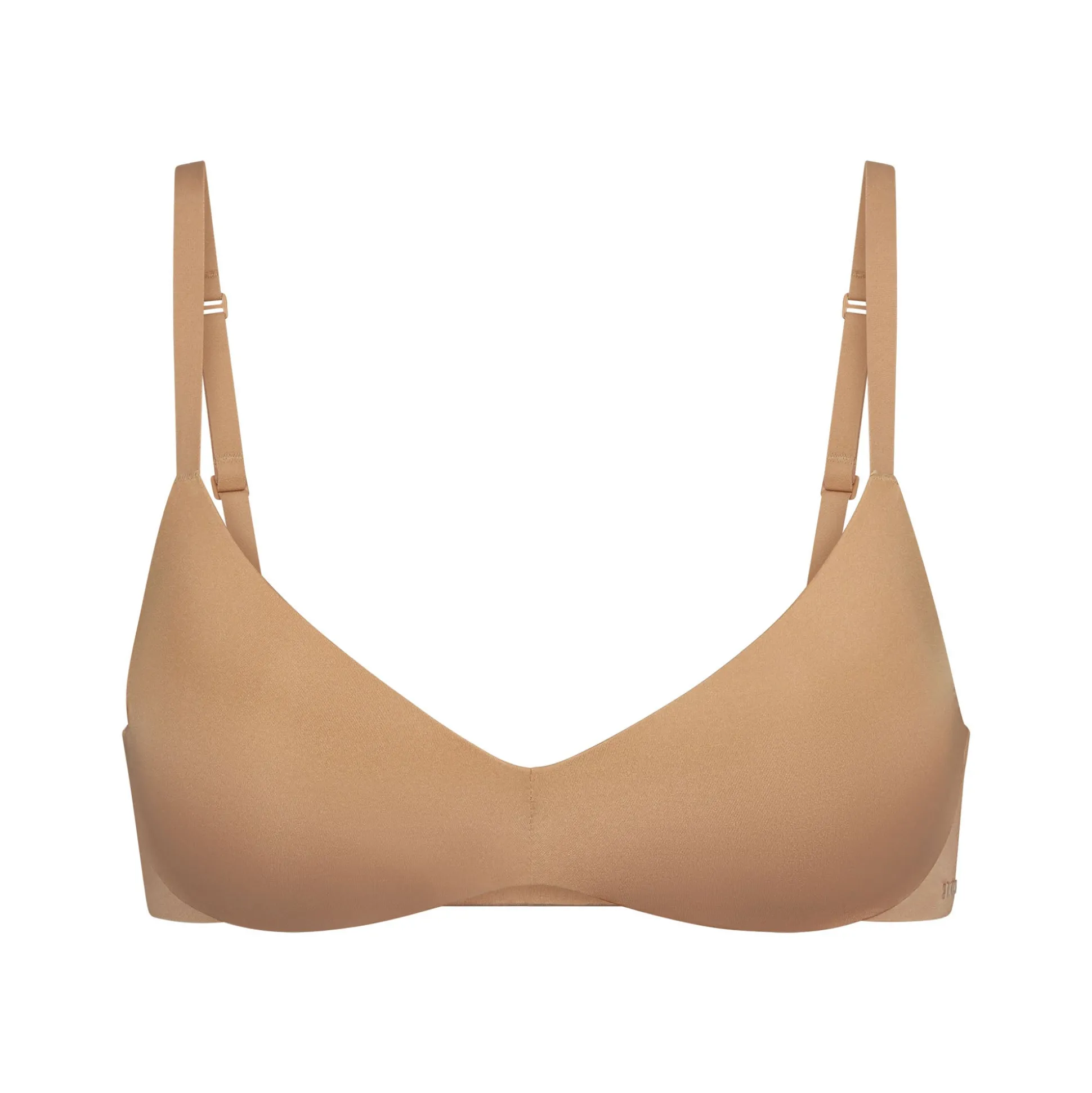 WIRELESS FORM PUSH-UP PLUNGE BRA | OCHRE