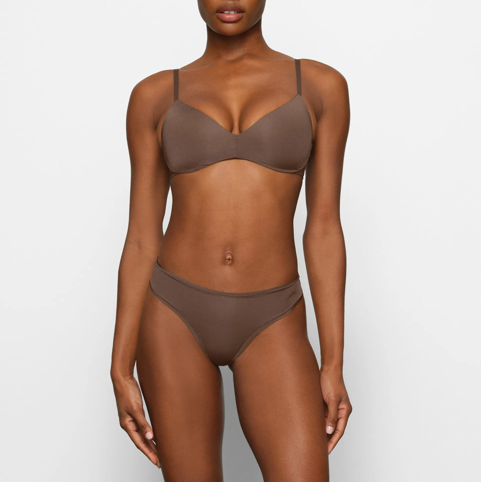 WIRELESS FORM PUSH-UP PLUNGE BRA | OXIDE