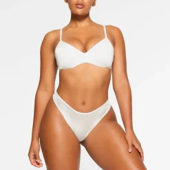 WIRELESS FORM PUSH-UP PLUNGE BRA | MARBLE