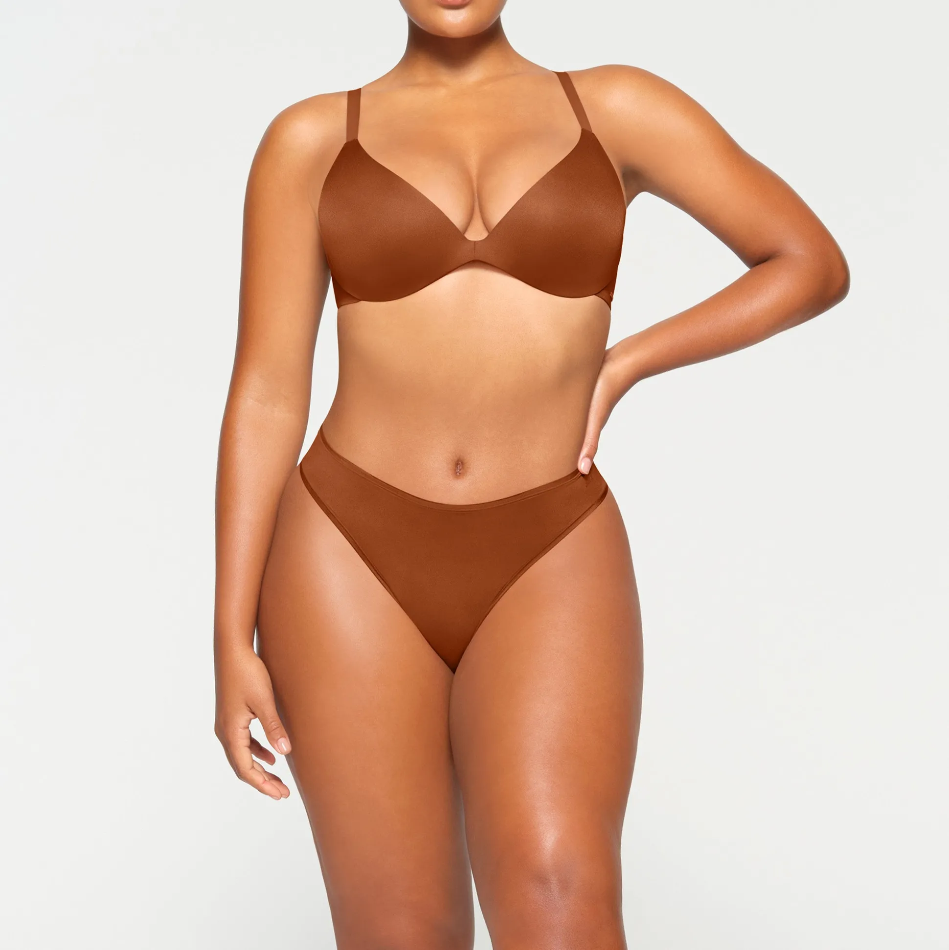 WIRELESS FORM SUPER PUSH-UP BRA | BRONZE
