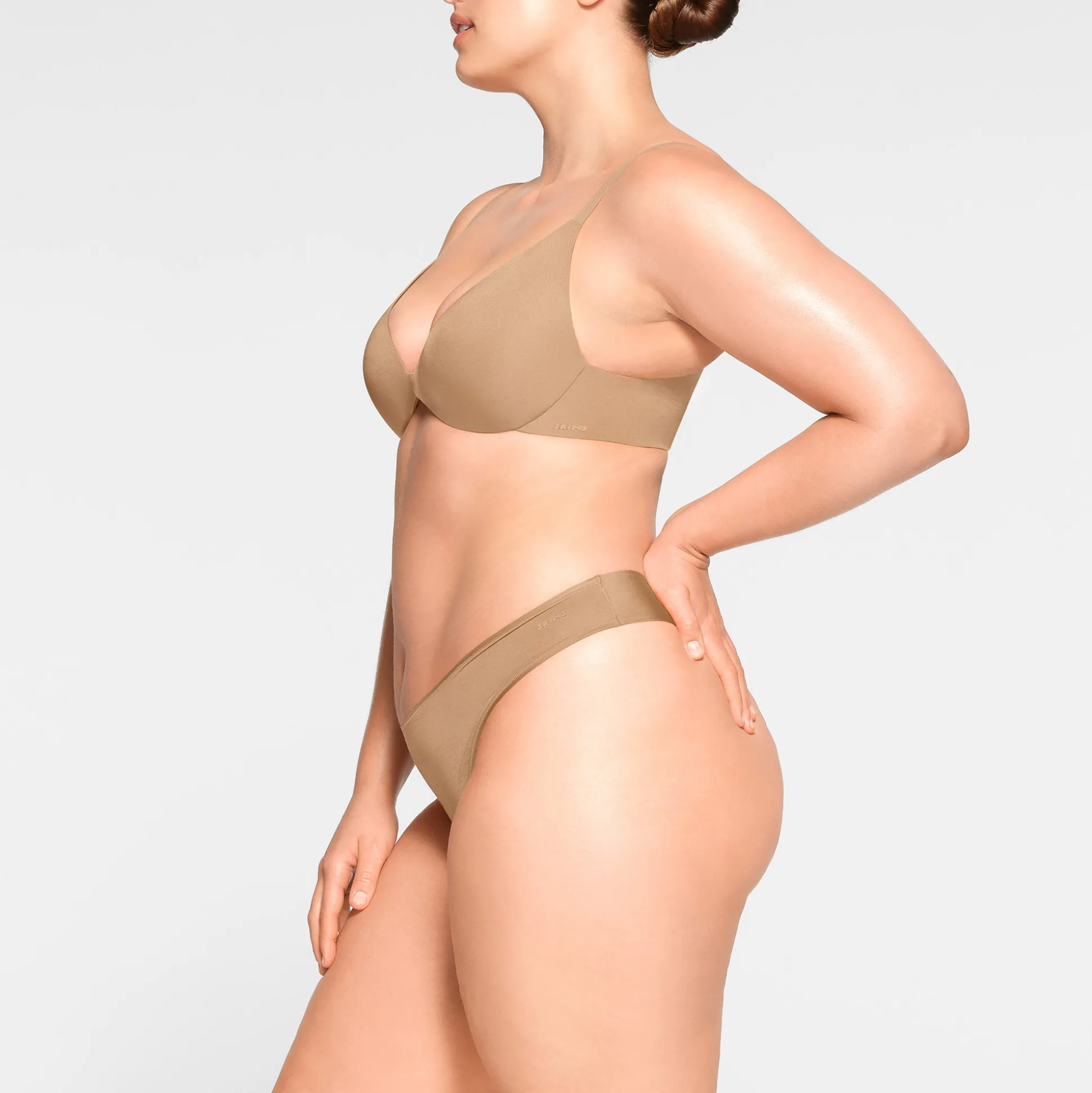 WIRELESS FORM SUPER PUSH-UP BRA | OCHRE