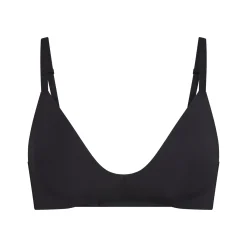 WIRELESS FORM T-SHIRT DEMI BRA | ONYX