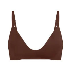 WIRELESS FORM T-SHIRT DEMI BRA | COCOA